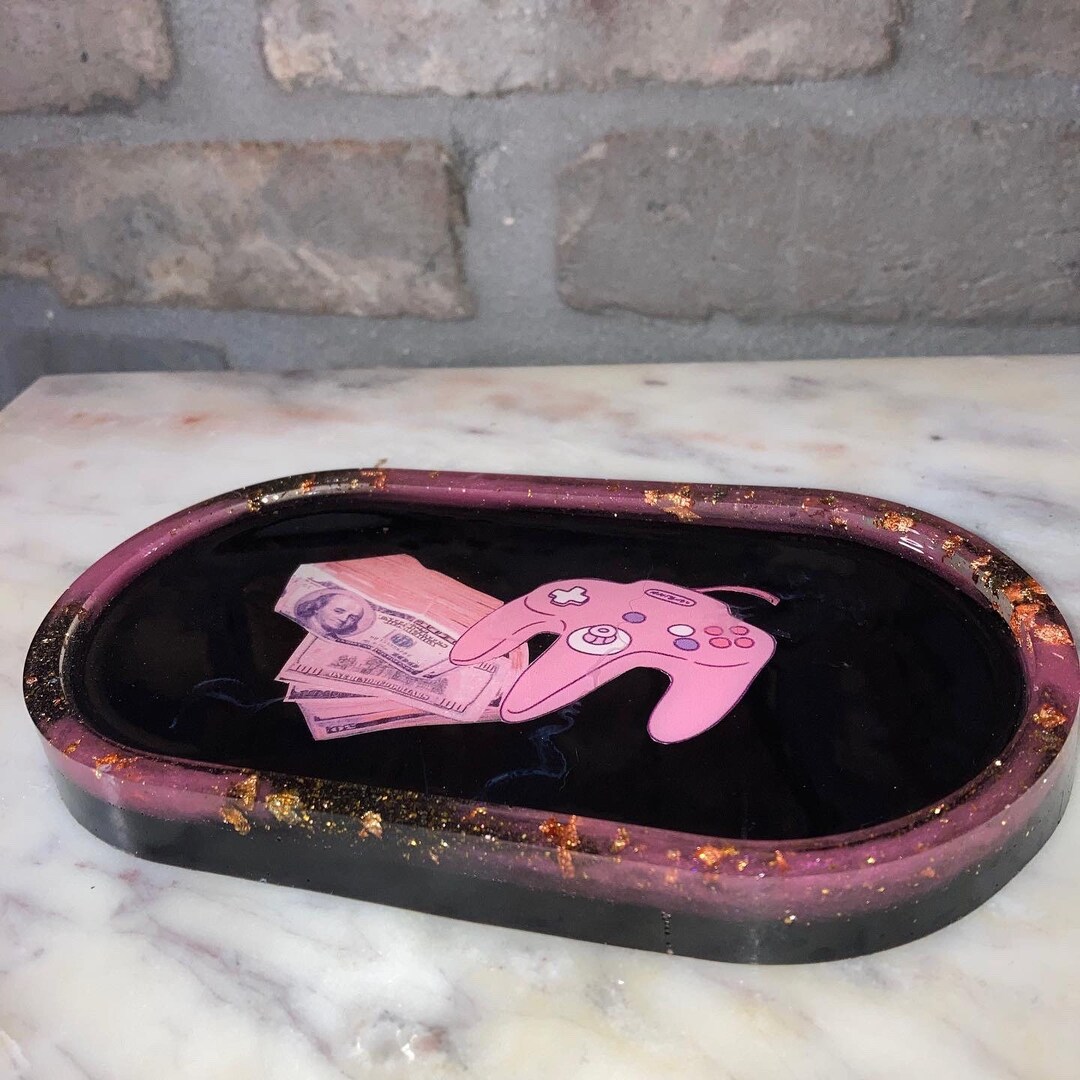 Pink Pink Pink Rolling Tray Etsy
