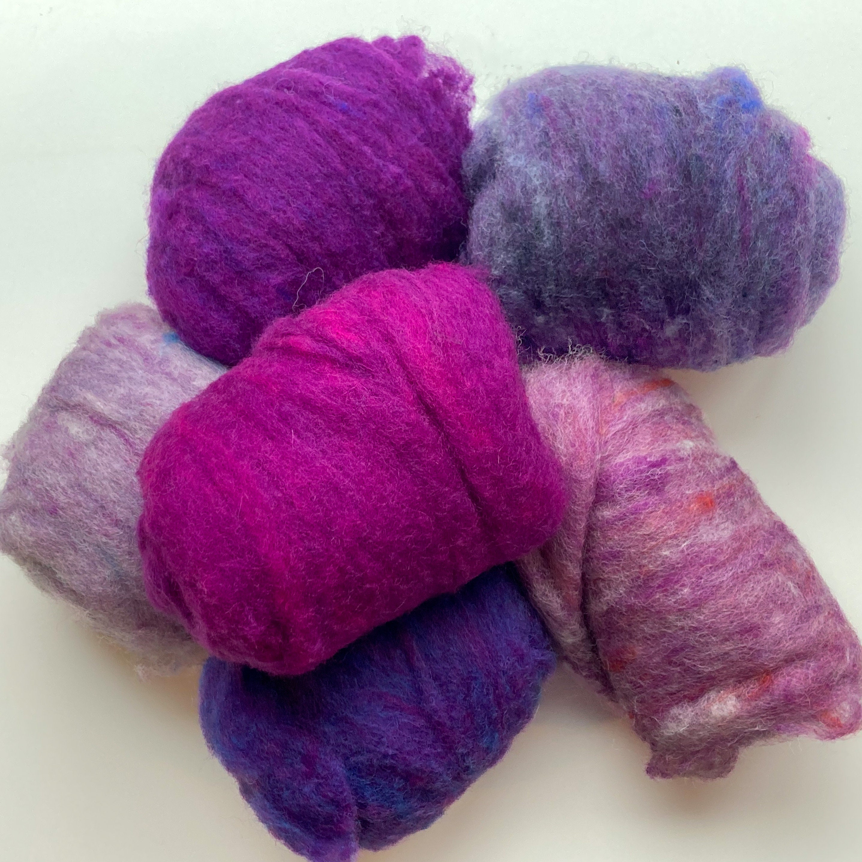 Purple - Wool Batting