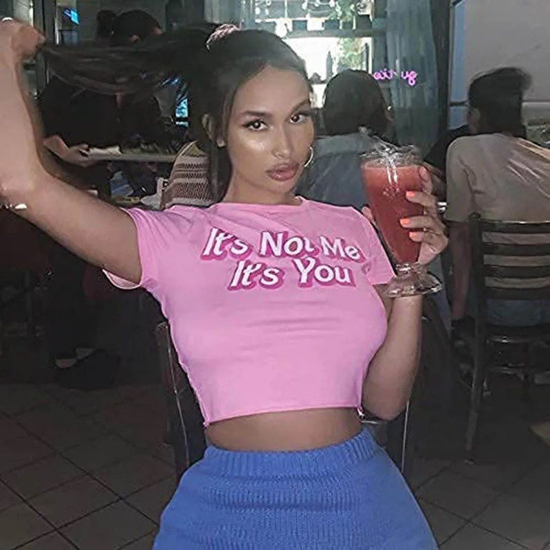 Y2K Crop Top Y2K Baby Tee90s Baby Shirty2k Aestheticy2k Etsy