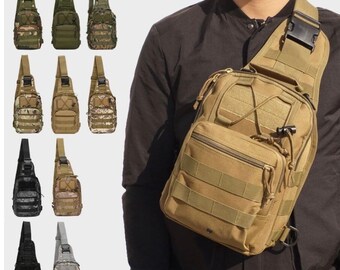 Tactical Shoulder Bag-edc Bag-hiking/climbing Shoulder Bag - Etsy