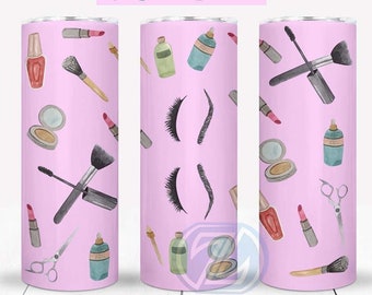 Tumbler Wrap Design - Make Up