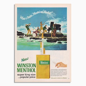 winston green cigarette Winston Menthol