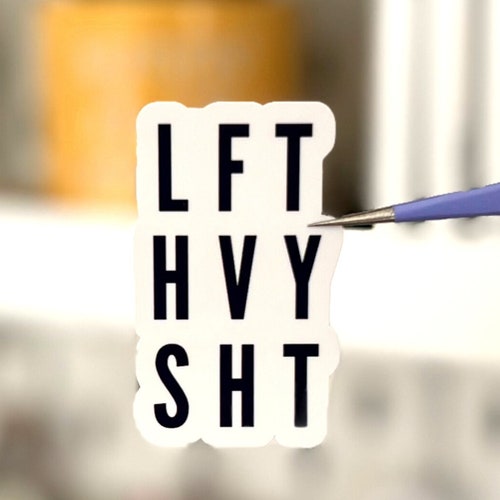 Gym Sticker for Water Bottle Fitness Sticker for Water Etsy