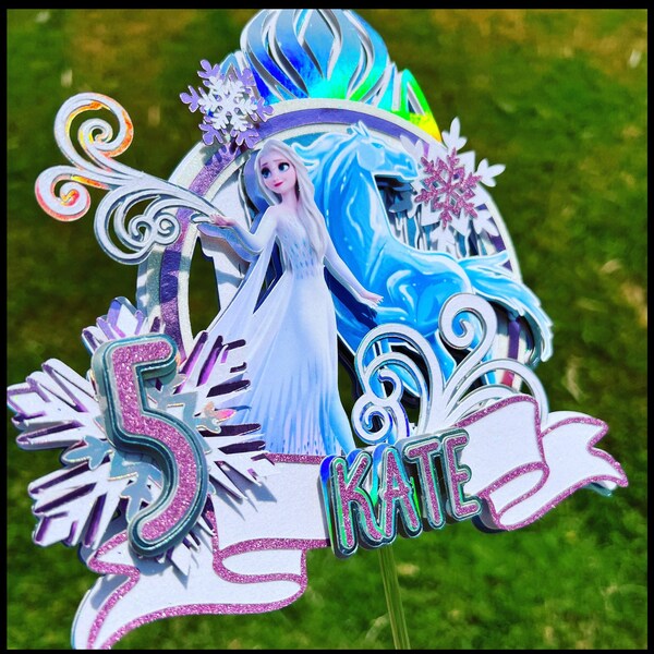 Frozen Ii Cake Topper Etsy