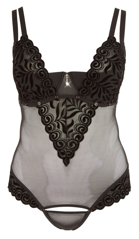 Plus Size Shelf Bra Woman Lingerie Bodysuit Striptease Body Etsy