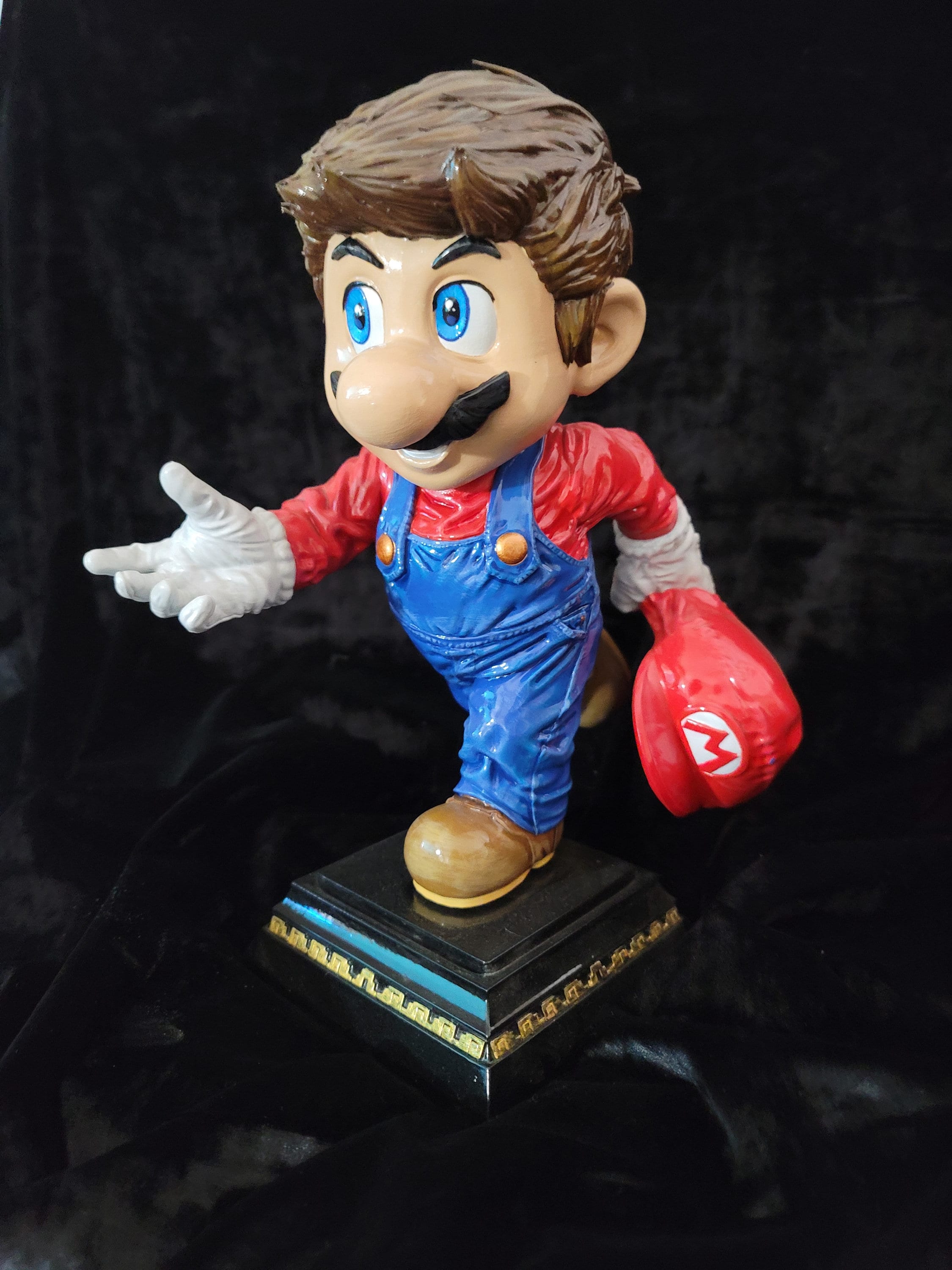 Super Mario Statue 3d Print Super Mario Bros Movie Etsy UK