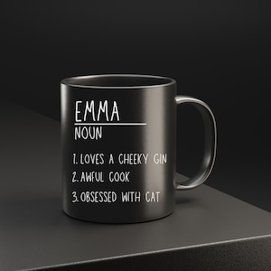 Personalized Definition Mug, Best Friend Gift, Birthday Gifts, Gifts for Parents, Gifts Ideas Presents For Mum Dad, Name Meaning Coffee Mug
