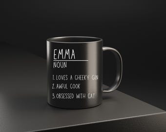 Personalized Definition Mug, Best Friend Gift, Birthday Gifts, Gifts for Parents, Gifts Ideas Presents For Mum Dad, Name Meaning Coffee Mug