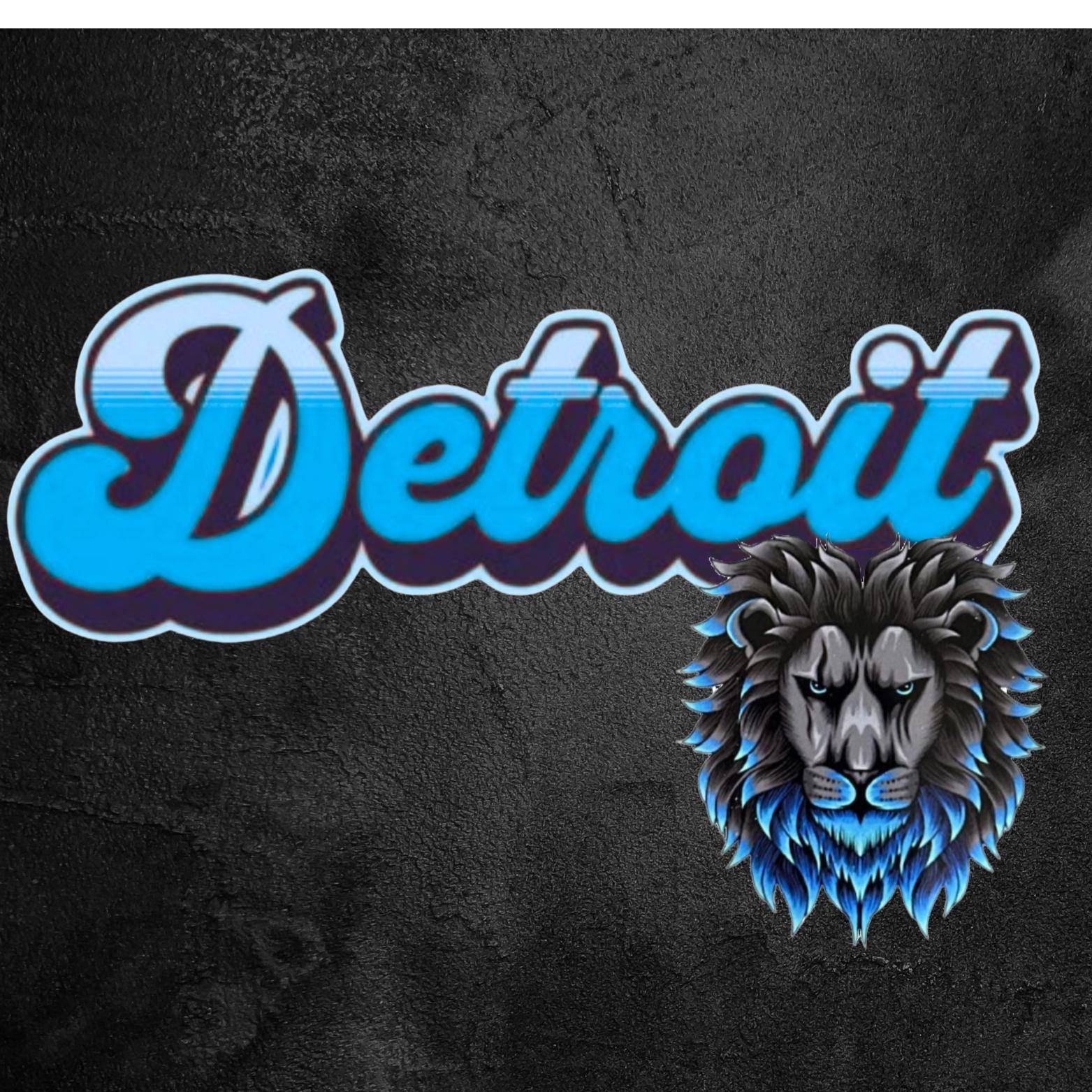 Detroit Lions File, PNG Digital File, DTF File, Sublimation File, Detroit Lions, Detroit Grit