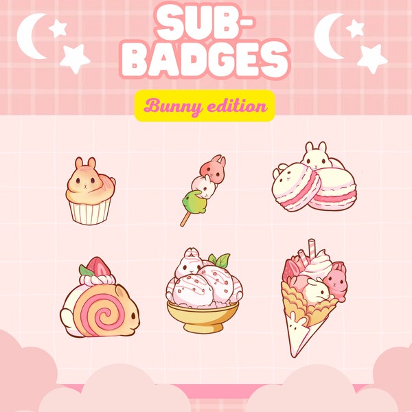 6 сзначков десерт з кролика ، сзначи kawaii д л thitch ،