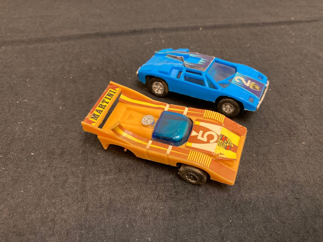 Set of 2 Vintage Slot Cars Unknown Maker Etsy