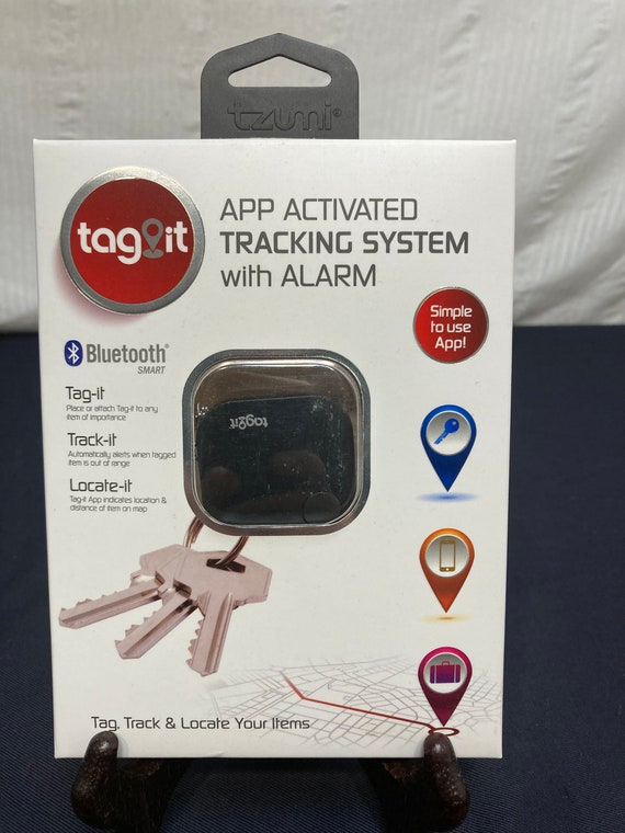 Tzumi Tag It APP Activated Tracking System W/ Alarm Locator Tracker  Bluetooth 