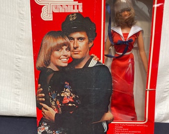Vintage Neu in Box 1977 Toni Tennille 12" Poseable Fashion Doll Captain & Tennille