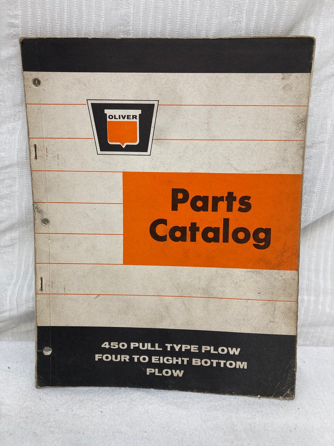Genuine Feb 1965 Oliver Parts Catalog 450 Pull Type Plow 48 Bottoms Etsy