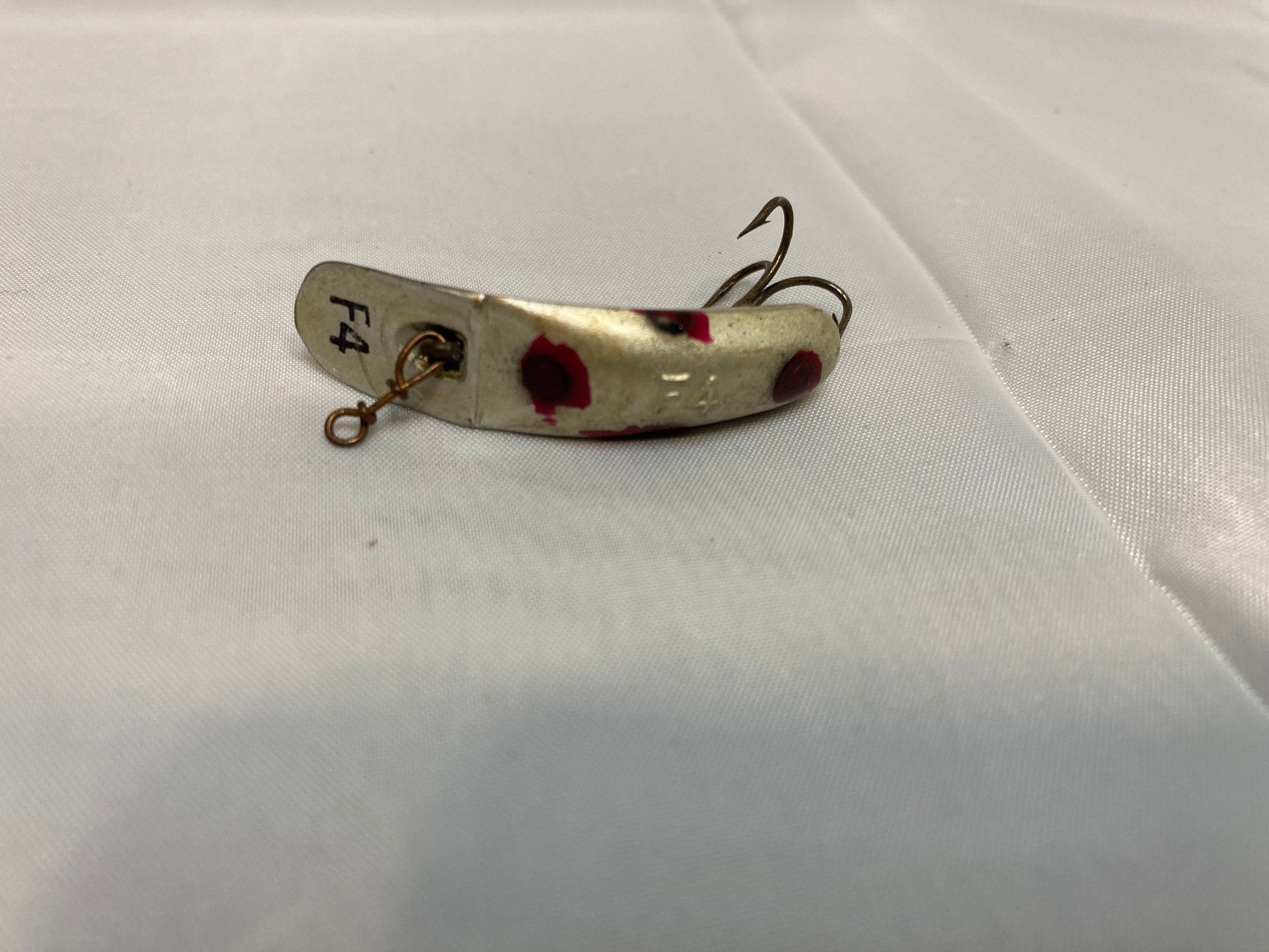 Vintage Lazy Ike F4 Fishing Lure 1.75 