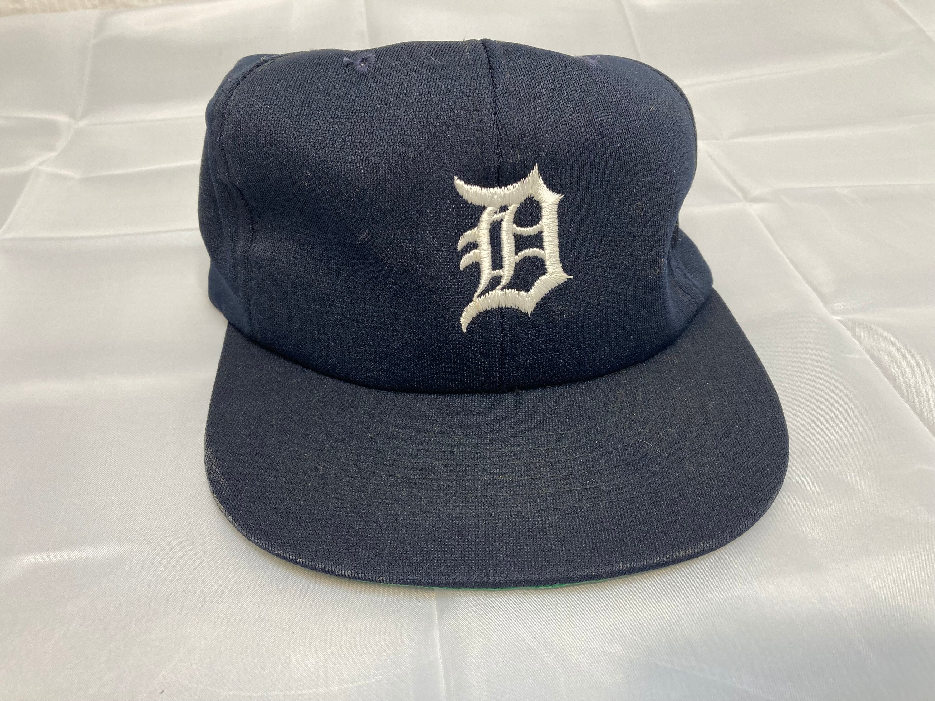 Vintage Detroit Tigers Hat Cap Snap Back Blue Mcdonalds 1983