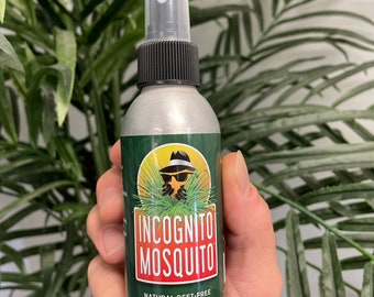 All natural insect repellent Incognito Mosquito® 4oz spray bottle