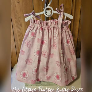 Palaka Littles Flutter Ruffle Dress | MINNIE x PUA on Palaka Dress