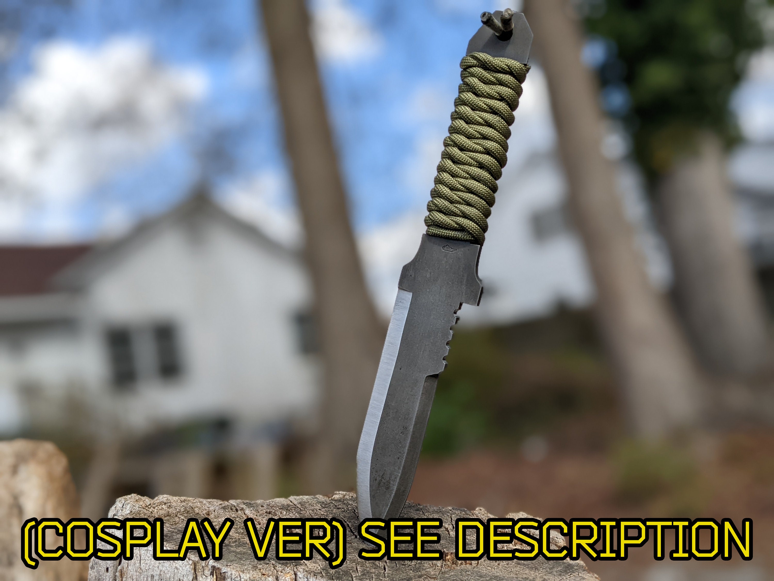 3D Printed Metal Gear Solid 4 Stun Knife 