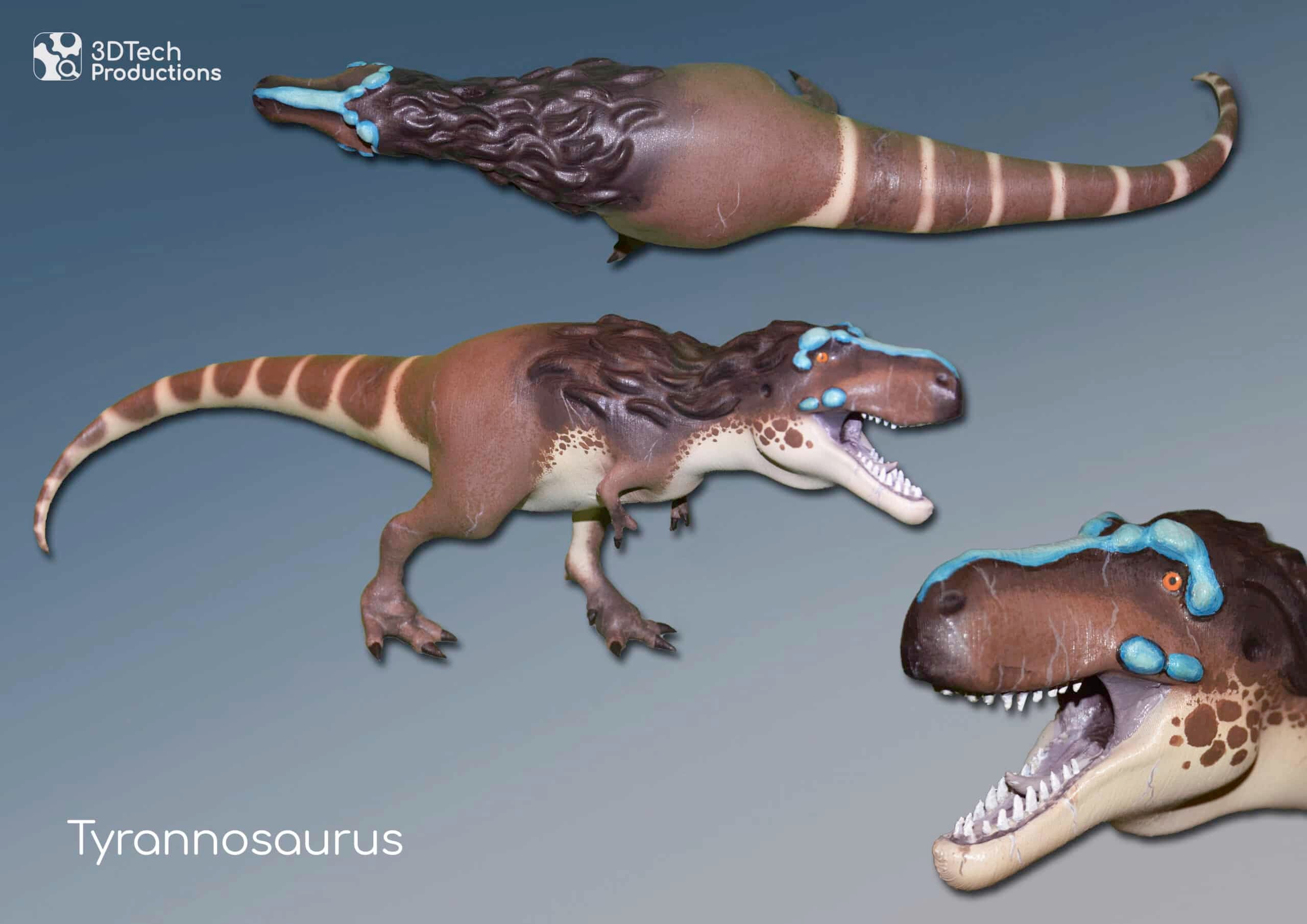 TYRANNOUSAURUS REX paleoartistic reconstruction -  Portugal