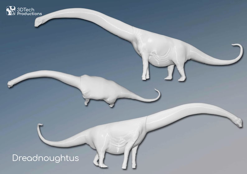 DREADNOUGHTUS SCHRANI Model Paleoartistic Reconstruction - Etsy
