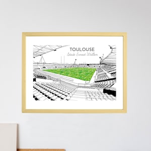 Poster Toulouse Stade Ernest Wallon #2