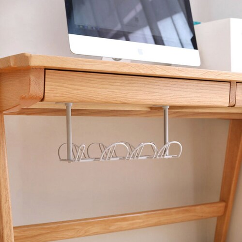 Clean Cable Management Cable Organizer for the Desk Etsy