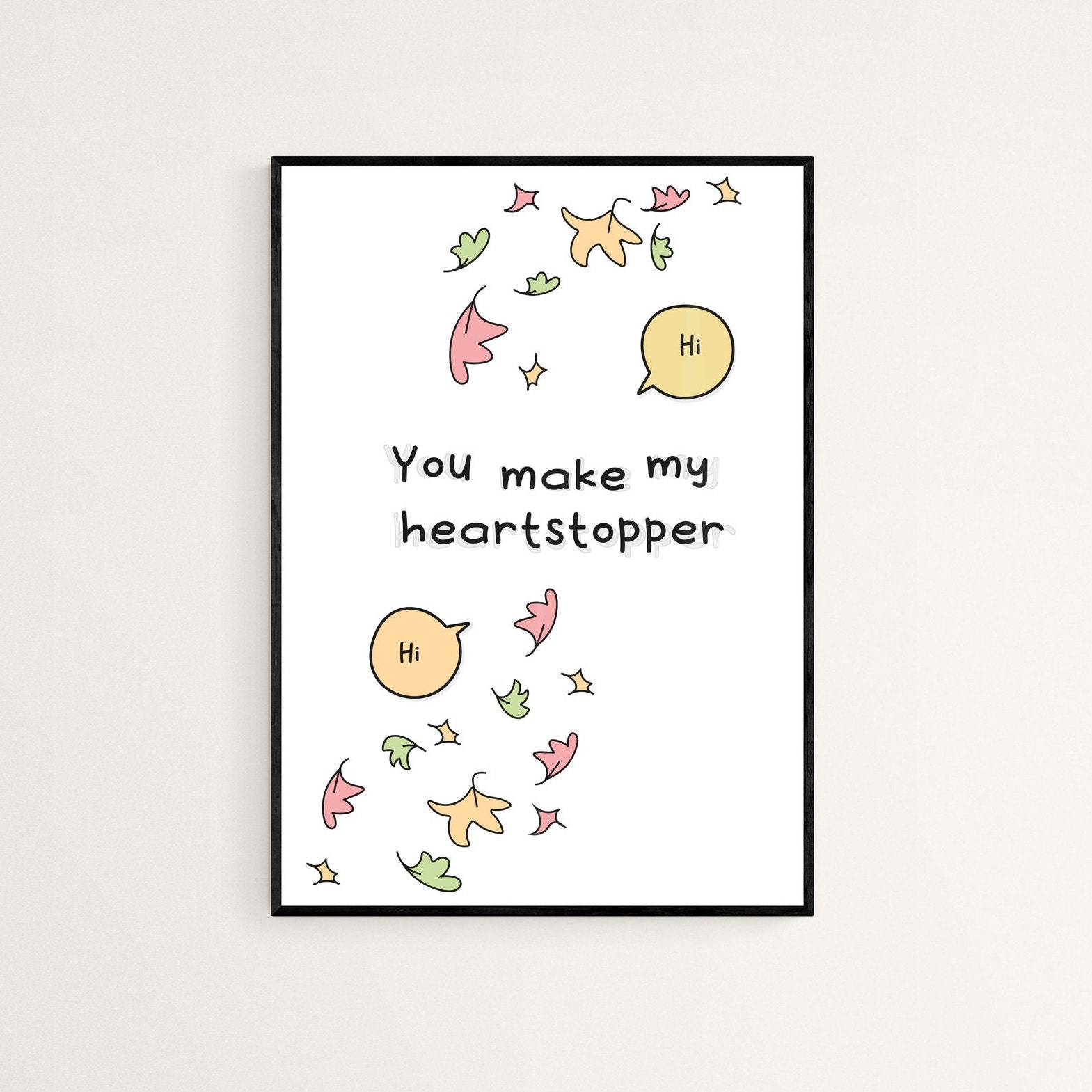 Heartstopper Leaves Ace Pride Poster for Sale by DesignsByAND