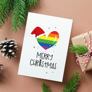 LGBTQ Christmas Card, Queer Christmas Card, Gay Card, Gay Xmas Card ...