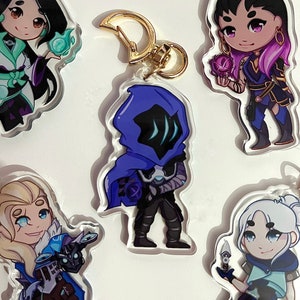 Reyna Keychain VALORANT INSPIRED Agent 2.5