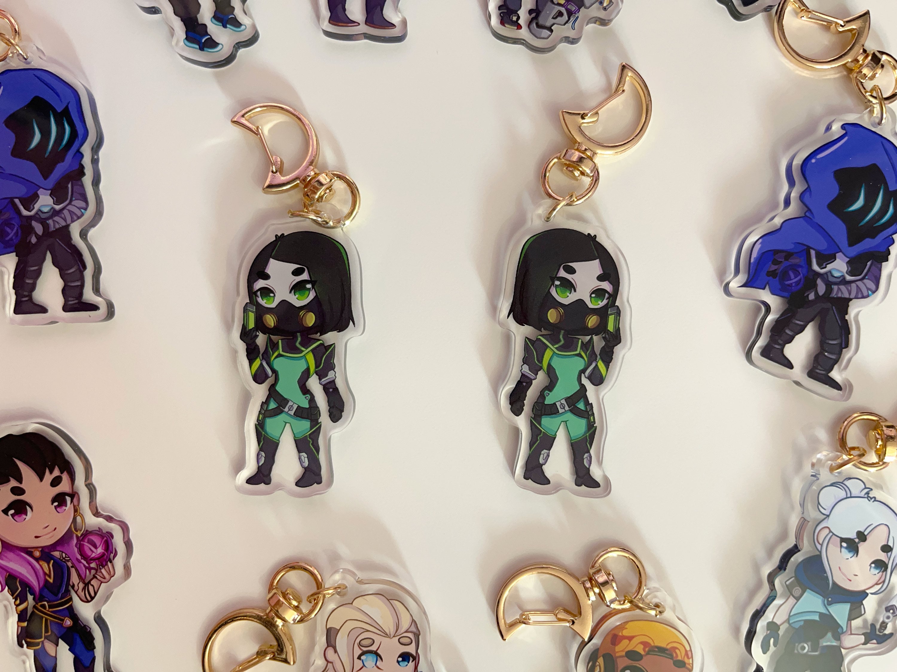 Reyna Keychain VALORANT INSPIRED Agent 2.5
