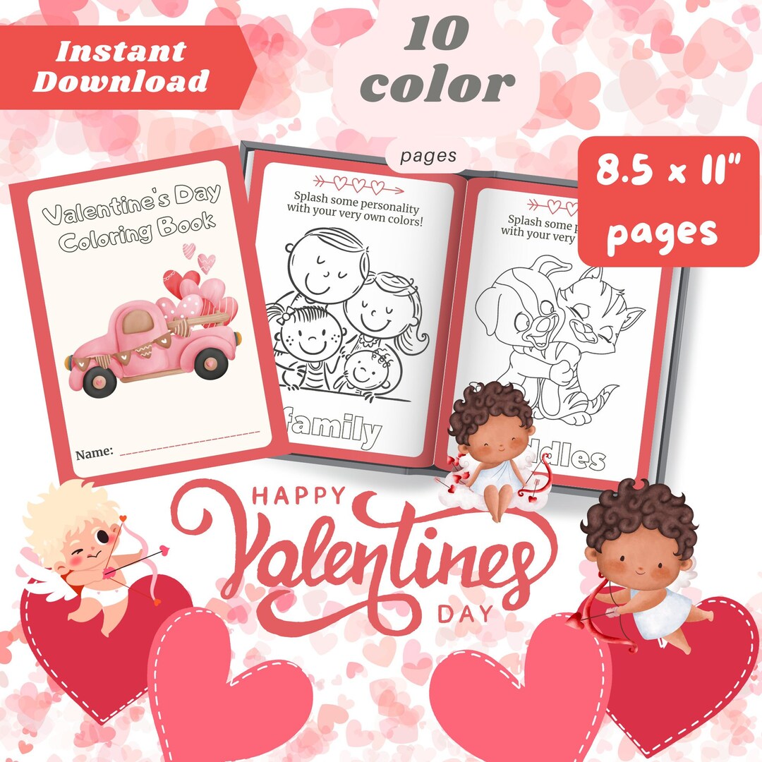 Valentine Coloring Valentine Printable Printable Coloring Color Sheet Valentine Coloring Valentine Printable Printable Coloring Color Sheet