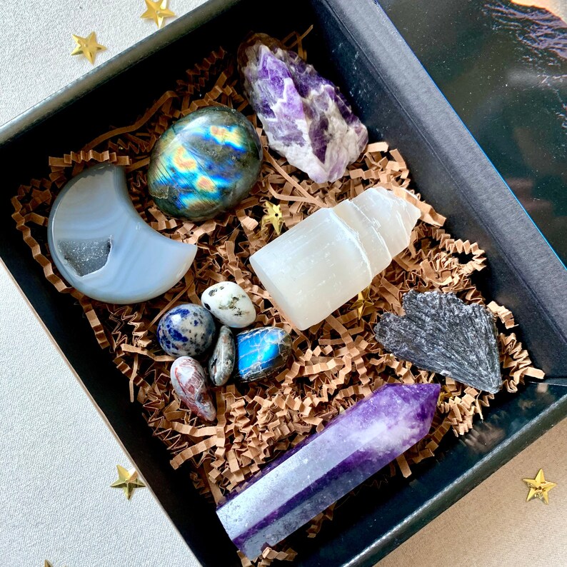 ACOTAR Crystal Gift Set Night Court Crystal Box Velaris Etsy