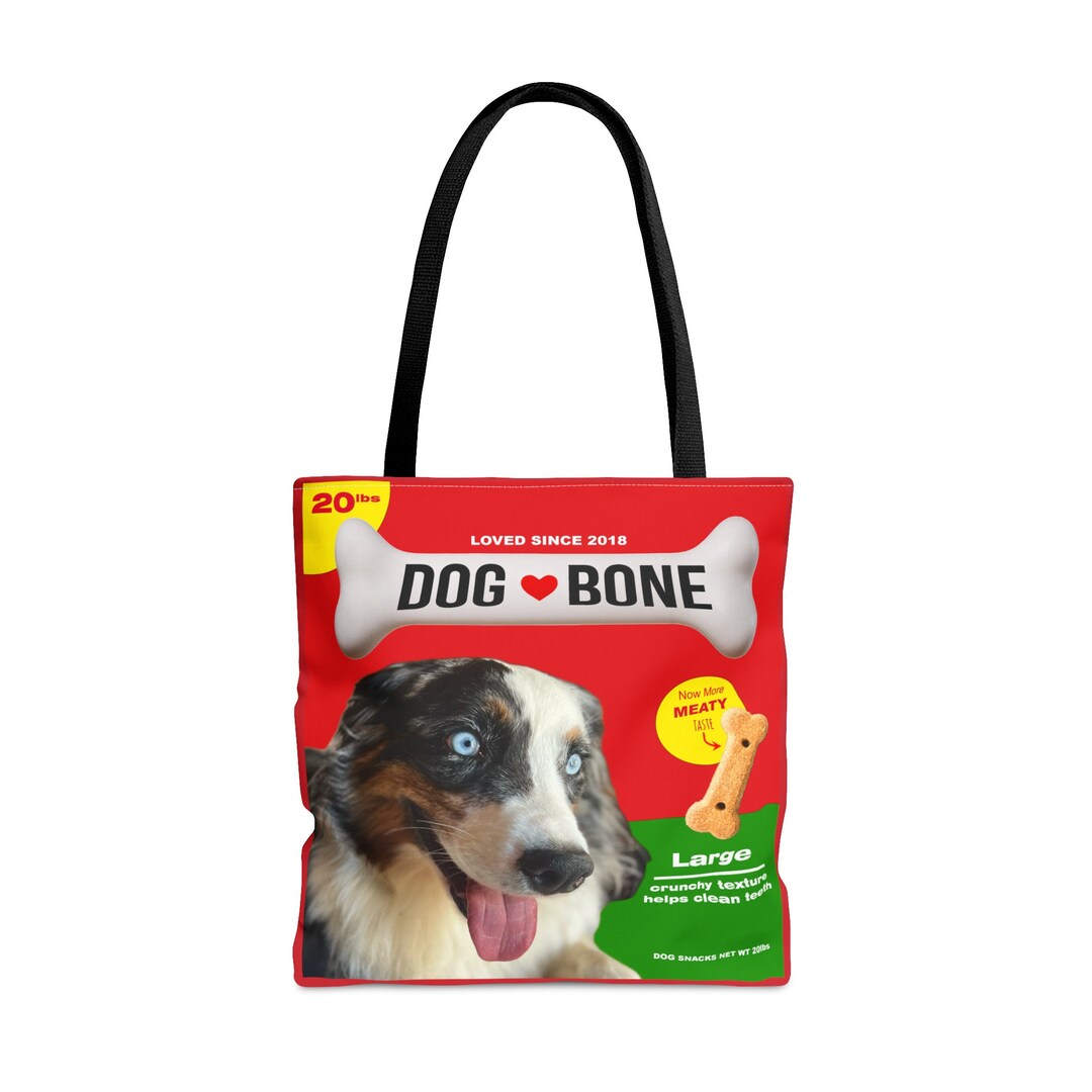 Dog Bone Box Tote Bags Dog Lover's Essential Perfect Etsy
