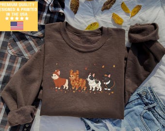 Herbst Erntedank Französische Bulldogge Sweatshirt Frenchie Mom Pullover Französische Bulldogge Hund Mama Crewneck Französische Bulldogge Liebhaber Geschenk Mom Shirt