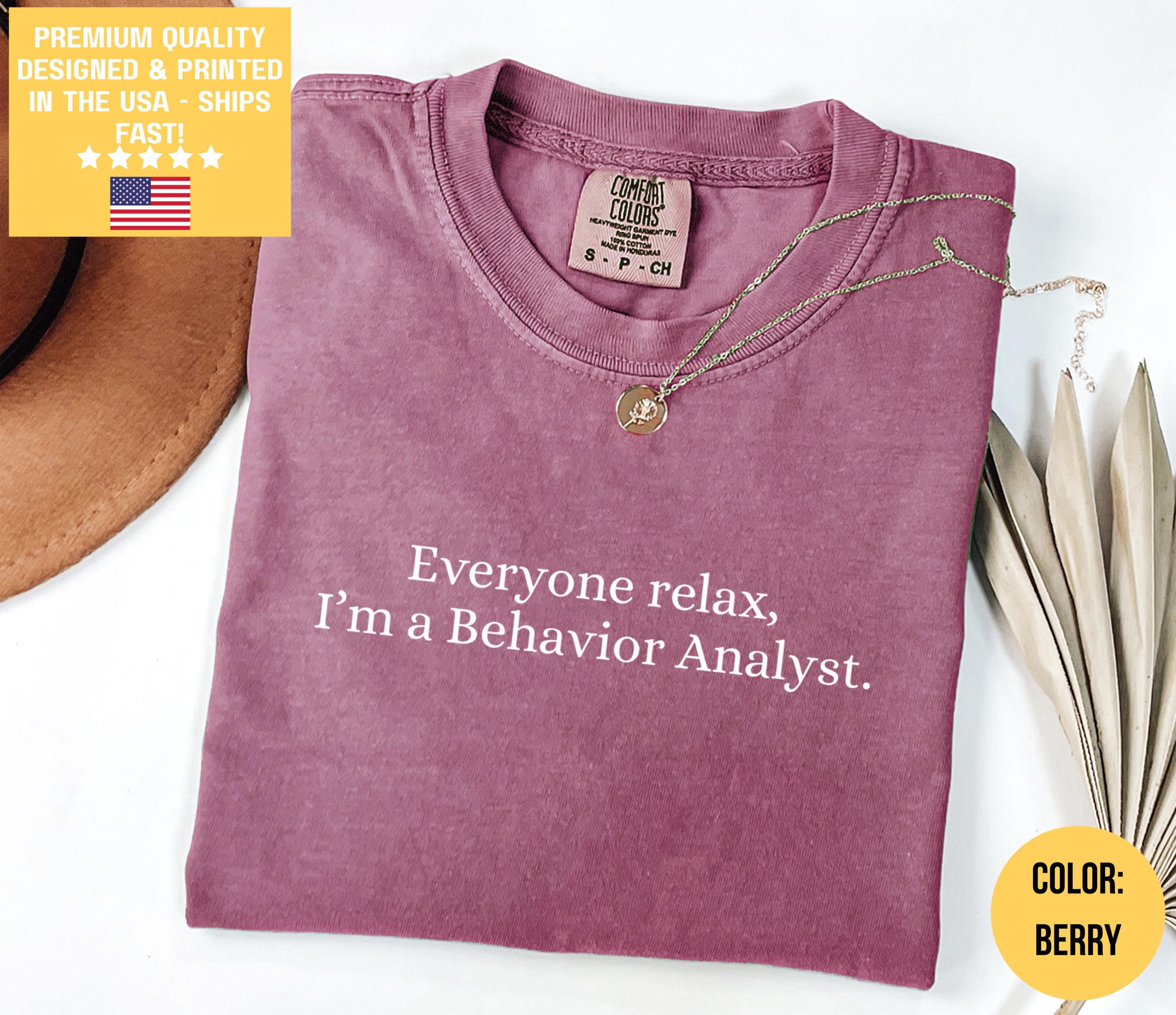 Comfort Colors® Behavior Squad, ABA Shirt, Behavior Tech, Behavior ...