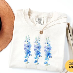 Comfort Colors® Boho Cottagecore Tshirt, Wildflowers T shirt, Vintage Pressed Flowers Shirt, Botanical Floral Tee, Gift for Gardener, Floral