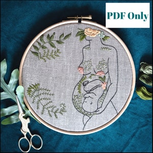 Maternity Embroidery Pattern (PDF only)