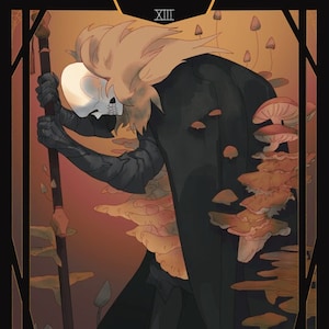 Death 13 Tarot Print