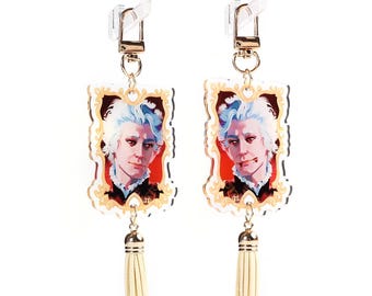 Baldur's Gate companion portrait keychain