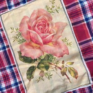 Vintage Rose Flannel