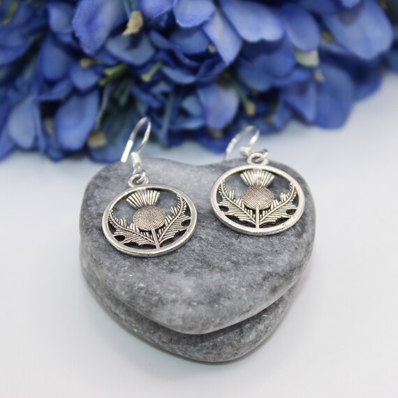 Orecchini A Cardo In Argento Sterling 925 - Alexander Castle, Gioielli Scozzesi, Regalo Con Confezione - 2