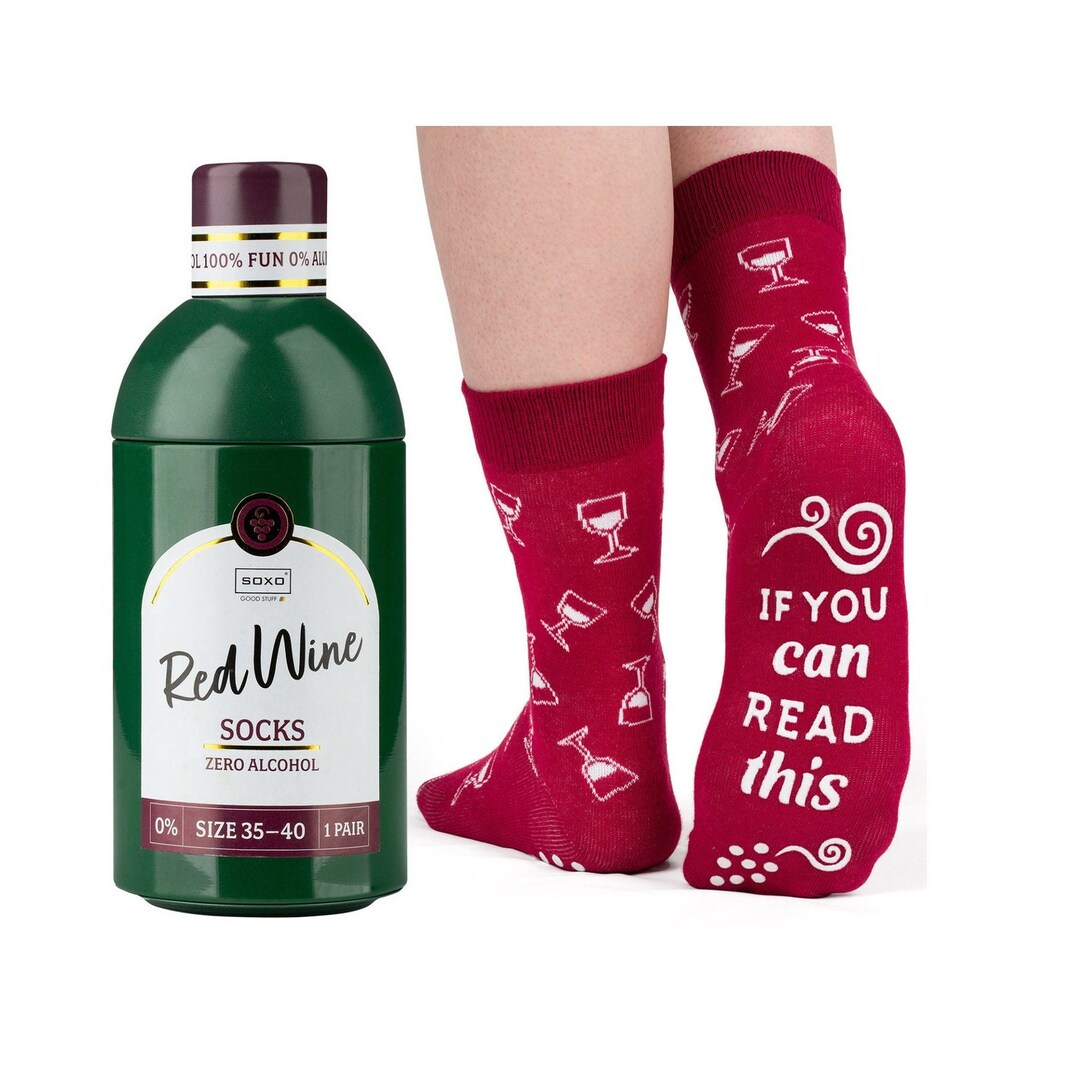 Red Wine Socks Colorful Socks Women Socks Patterned Etsy Australia