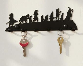 Key holder for wall, Decoration, Metal Art Wall hanging, Key hanger, medal hanger, Magic decor platform schlüsselbrett, Gift