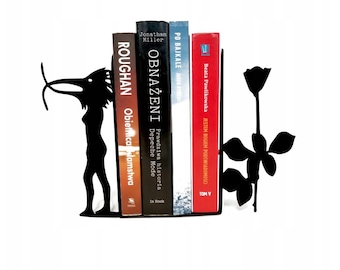 Depeche Mode inspired Bookends / DVD stand Buchstützen Bookend, Metal Decor, Gift