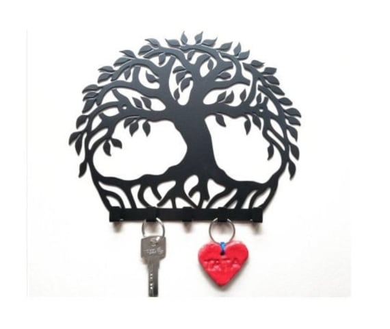 HEART KEY HOLDER Key Holder Key Holder for Wall Metal Key 