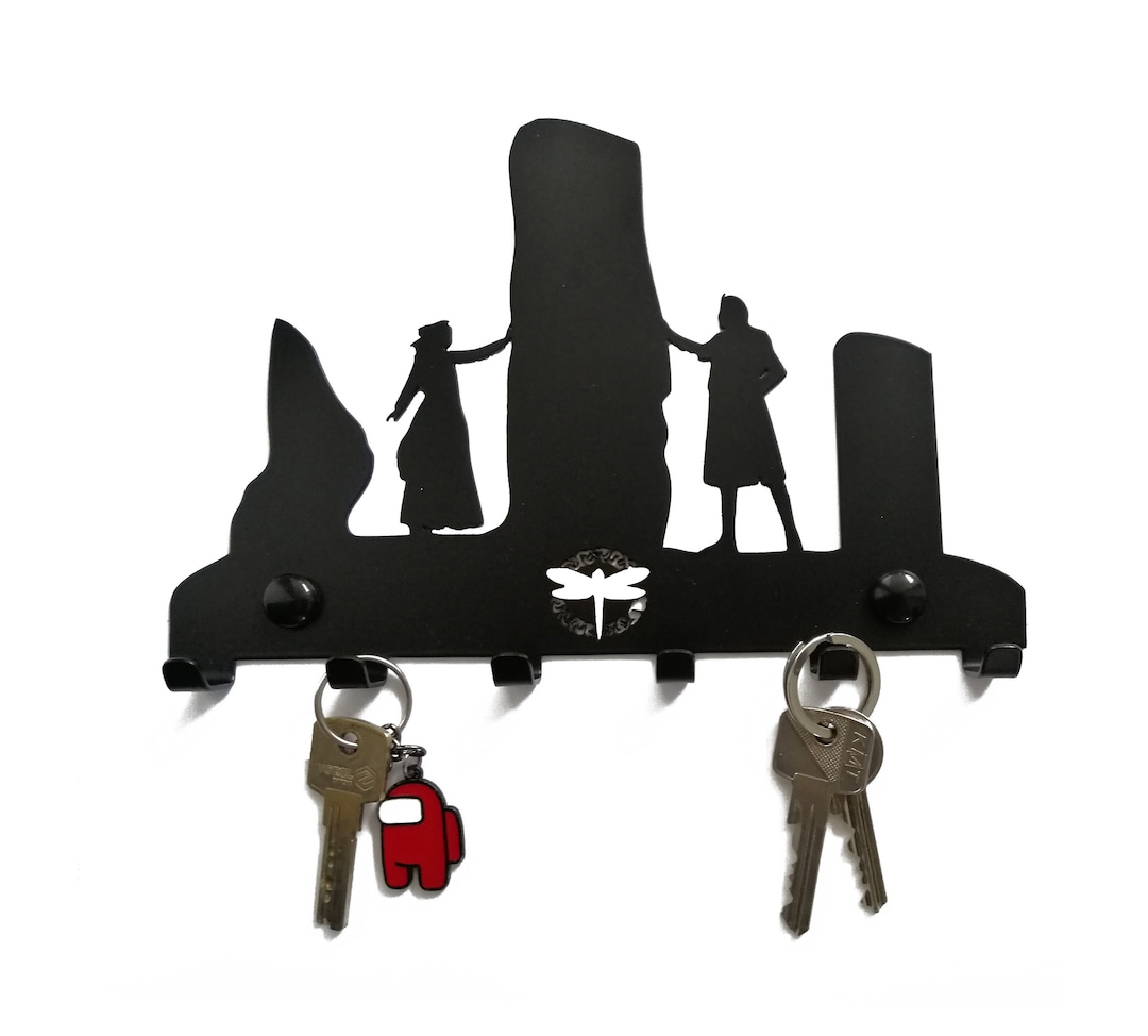 Outlander Key Holder for Wall Metal Wall Art Key Hanger A Etsy