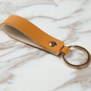 Repurposed Louis Vuitton Leather Key Chain 5 – N.Kluger Designs