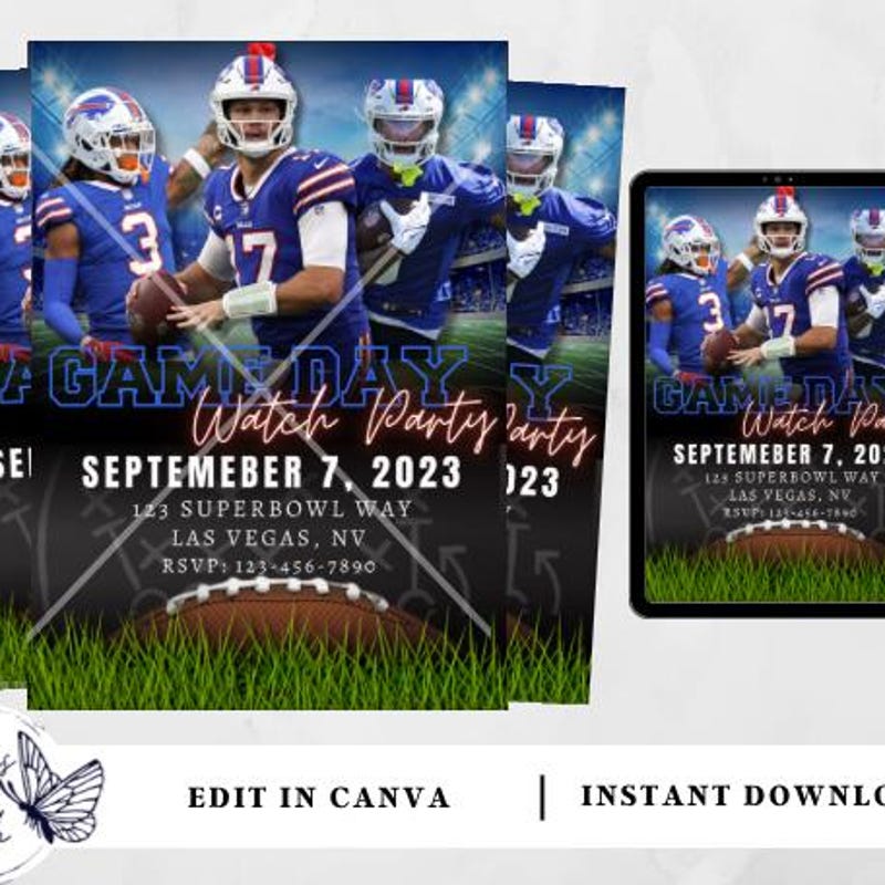 Buffalo Bills Party - Etsy
