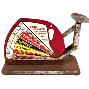 Jiffy Way Antique Egg Scale - Etsy